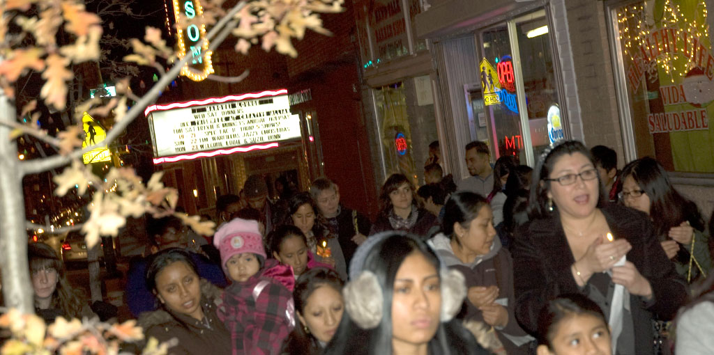 holiday procession